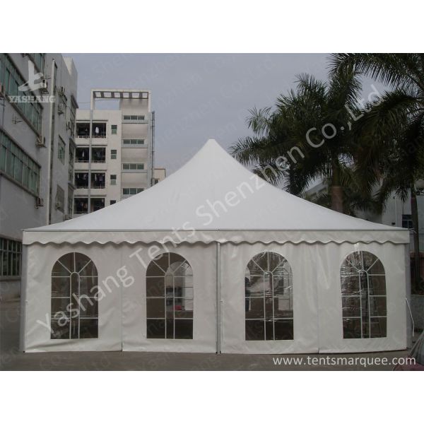 High Performance Outdoor Warehouse Tents White PVC Tarpaulin Storage Marquees Hire