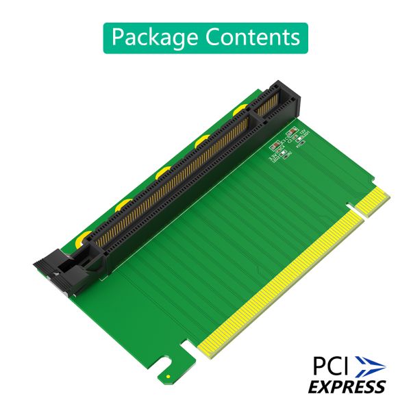 ZYX PCIe 16X 3.0 90 Degree Reverse Riser Card for 2U Server