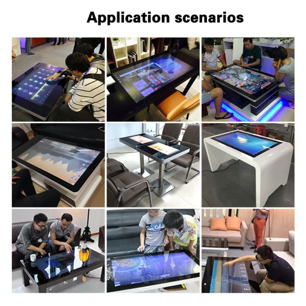 32/43/55-inch Waterproof Interactive Game Table Touchscreen Coffee Table