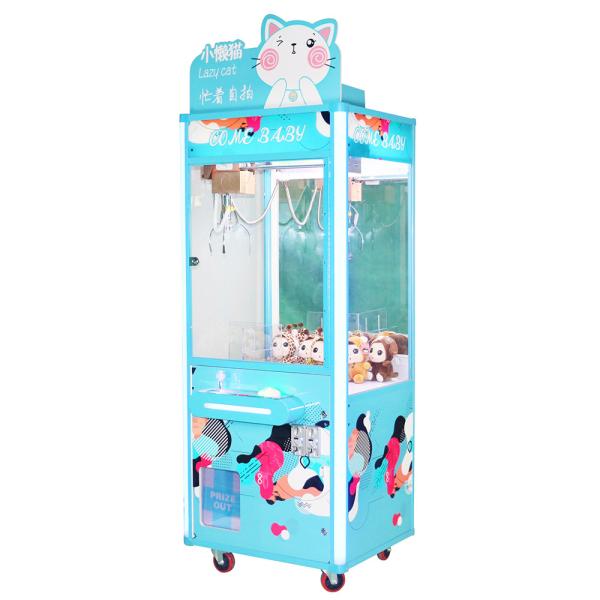 Grabber Mini Claw Crane Machine / Doll Crane Machine Coin Accepted Ready