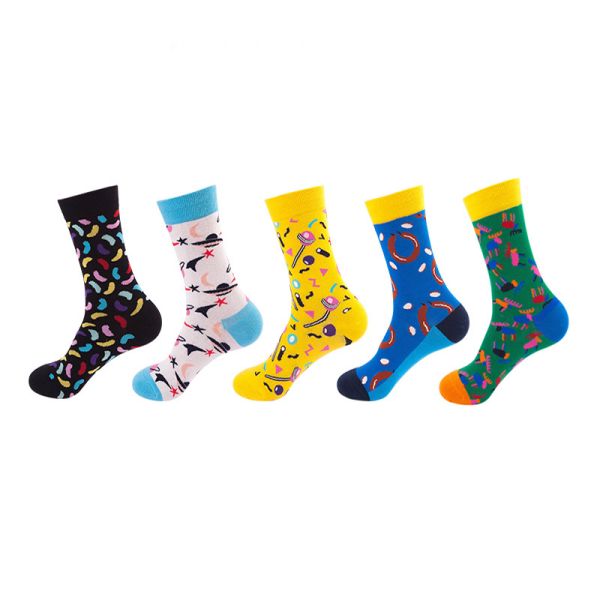 OEM ODM Underwear Socks Crew Boot Socks High Crew Colorful Woman Socks