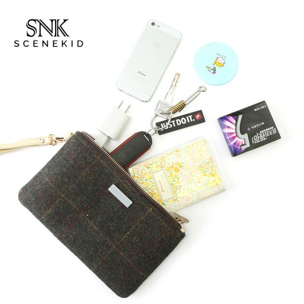 Zipper Polyester Waterproof Portable Cosmetic Bag