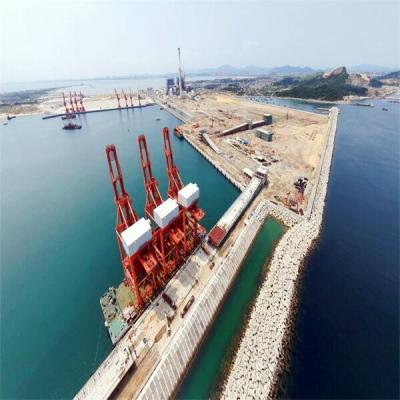 Tipo navio da correia que descarrega o sistema para a carga de maioria que descarrega da embarcação