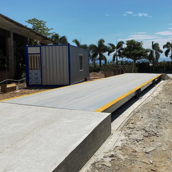 OIML III 50 Ton Weighbridge Truck Scale With Stainless Digital Indicator