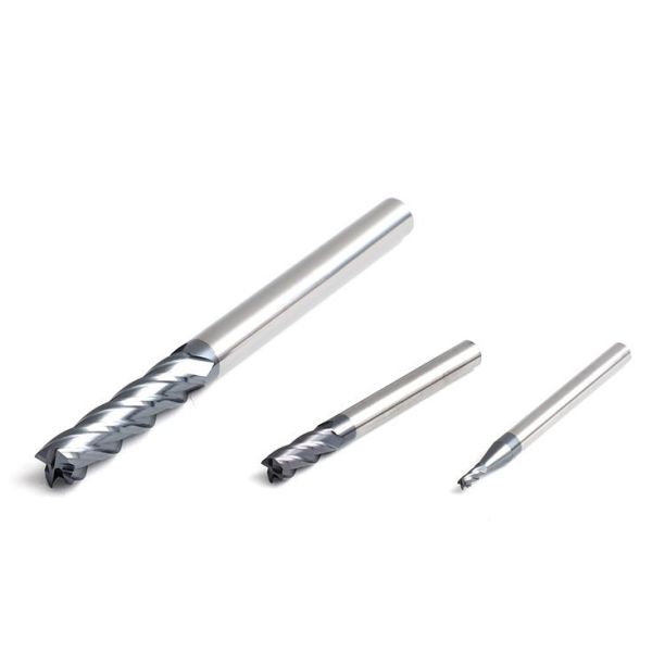 END MILL Твердый карбид 58HRC 4 Флейта Cnc Square End Mill для стали