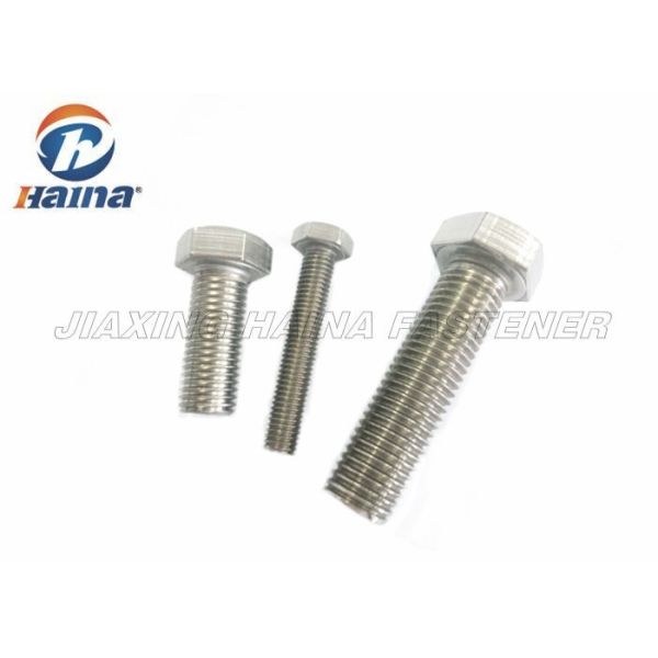 A2 A4 DIN933 M14 High Tensile Allen Hex Head Stock Bolts and nuts