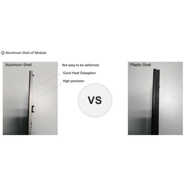 Aluminum Backlit Poster Display Indoor Outdoor Ultralight P2.5 P3 For Advertising