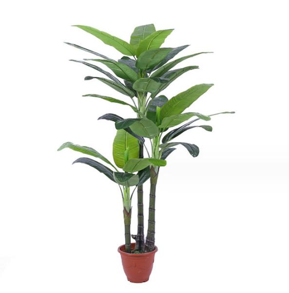 Big Leaves Artificial Evergreen Leaves Japonica Floor Plants
