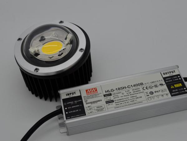 Height 75mm Led Lighting Accessories Heat Sinks With 1764cm2 Surface Area