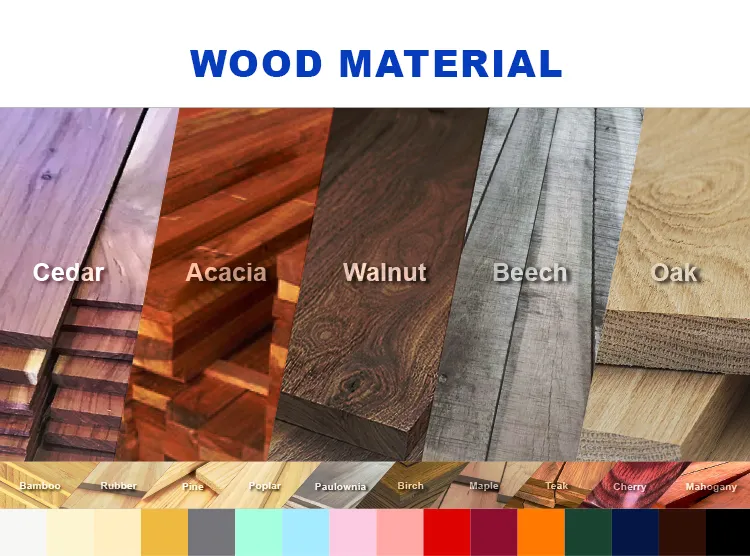 Cherry Walnut Wood Custom Wooden Gift Boxes For Ring Watch Jewelry Storage