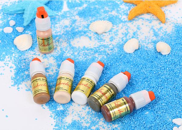 O creme Lushcolor do micro dos óxidos de ferro semi pigmenta a tinta permanente da tatuagem de 34 cores