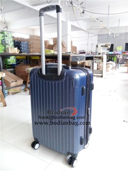 2015 new fashion mould abs pc pet hard shell luggage set