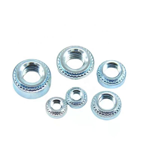 Carbon Steel Zinc Plating Self Clinching Nuts M5 M6 M8 M10 M12 High Strength Locking
