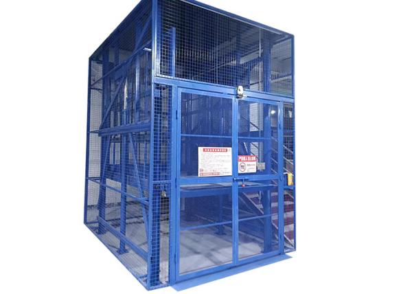 5T Electric Small Goods Elevator Guide Rail Warehouse Freight Elevator