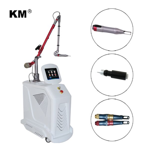 1064nm 532nm 1320nm Nd Yag équipement laser portable pour le blanchiment de la peau
