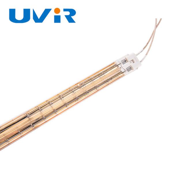 Lampe IR à ondes moyennes enduite d'or 1060 mm 6200 W 400 V
