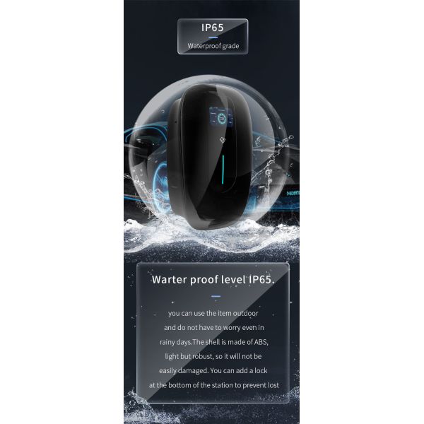 Умное ПРИЛОЖЕНИЕ WIFI FCC CE ROHS зарядной станции 380V электрического автомобиля 32A 3P опционное