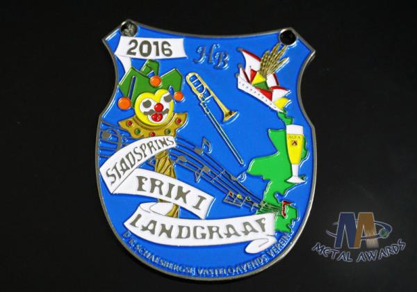 Promotional Custom Design Medals Funny Childrens Medals Black Nickel Plating