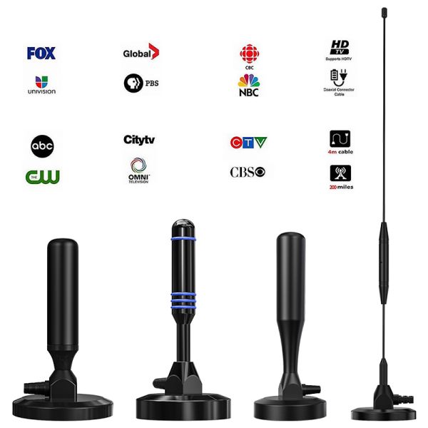 Цифровая крытая HD 4K Socket Caravan 20 элемент активная крытая телевизионная антенна для Пакистана