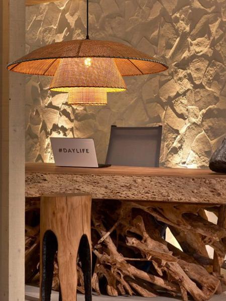 Vintage Rattan Lamp New Restaurant Pendant Lights Home Decor Dining Room Kitchen Loft Suspension lamp(WH-WP-73)