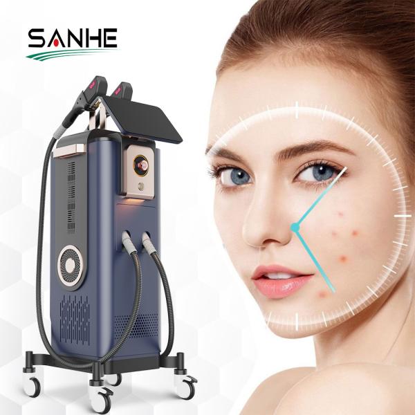 Do photorejuvenation permanente da acne da remoção do cabelo do IPL hora do elight de DPL máquina multifuncional facial da beleza