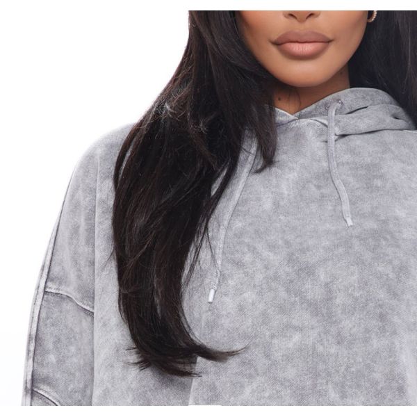 ODM помыл 100 хлопок Hoodie пуловера женщин молодости Hoodie Drawstring