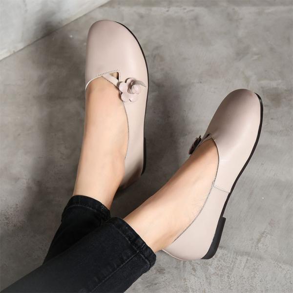 S477 Direct Selling New Fairy Flower Single Shoes 2020 Spring And Summer Sweet Literary Fairy Soft Sole Women'S Shoes