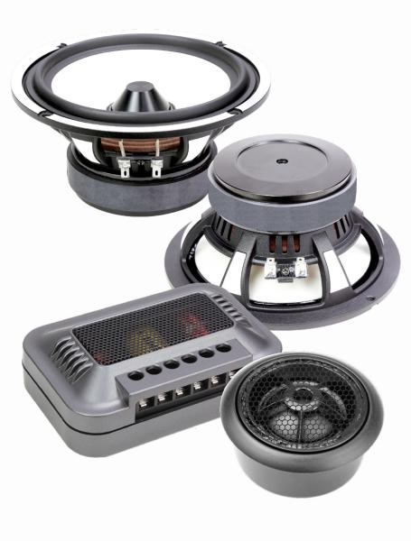 6.52-way Car Components speaker CPM652G1, 150RMS WF: 1.5'' voice coil, 4 ohms, Sensitivity: 88.5dB, freq. response: 48-6kHz.  TW: 1''voice coil,  4 ohms, Sensitivity: 90dB, freq. response: 1.5K-20KHz