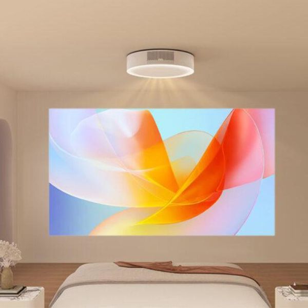 720P HD Smart Laser Projector with Dual 20W DSP Digital Amplifier and 4G RAM + 32G Storage