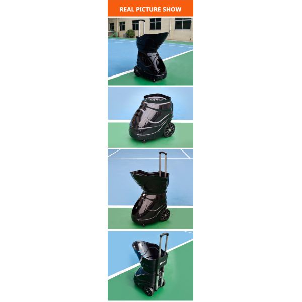 Машина фидера тенниса S4015 с рассекателем шарика экрана LCD двойным