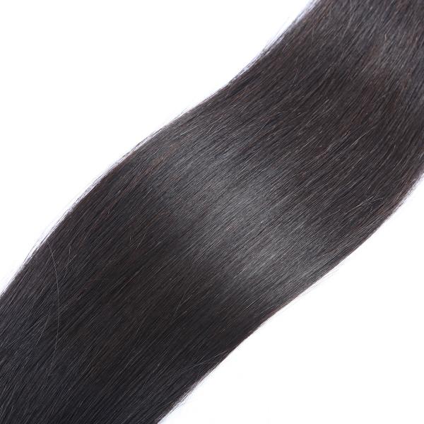 Wholesale No Chemical Processed Natural Color Remy Braizilian Virgin Hair Extension