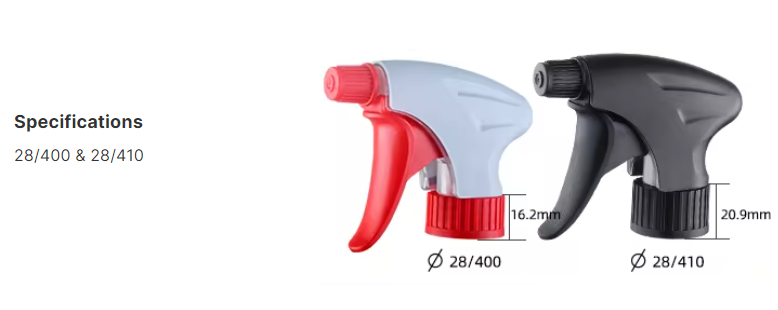 Customized Plastic Trigger Sprayer Head Water Pump For Bottle Spray Pumps