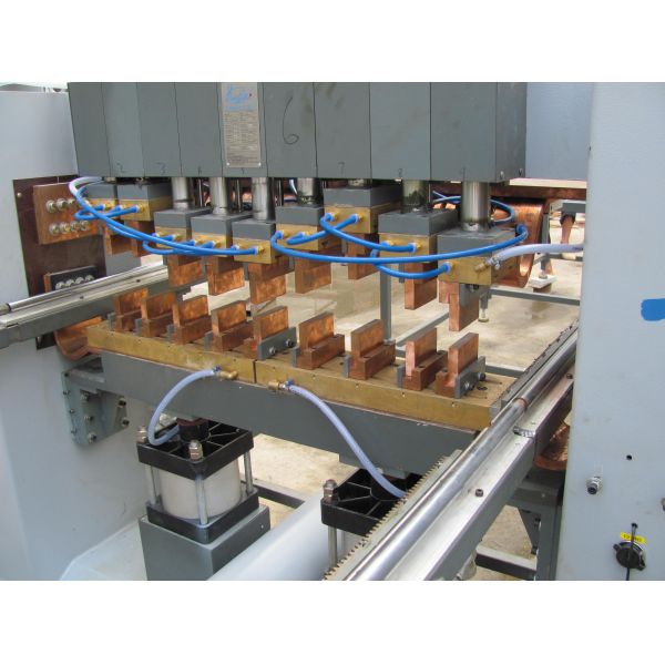 Galvanized Steel Wire CNC Spot Welding Machine, 3meters Wire Mesh Welding Equipment