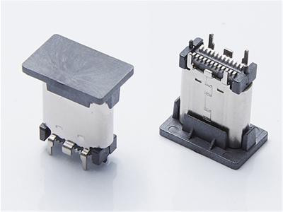 USB3.1 Type-C Connector USB3.1 C Type, THT, Receptacle, Vertical， HULYN