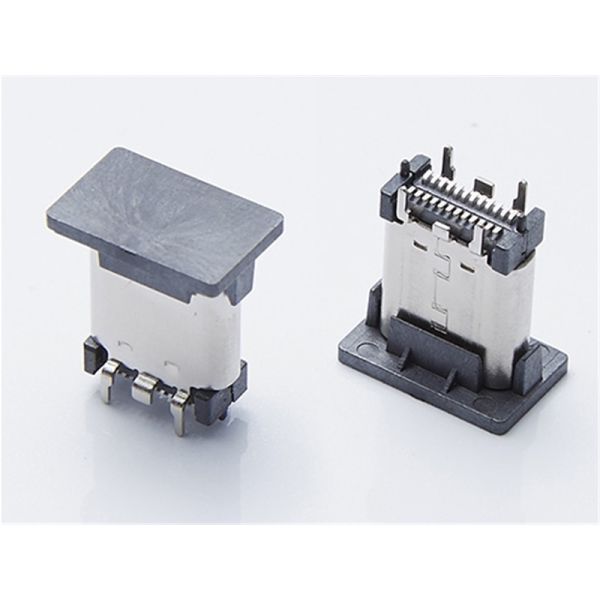 USB3.1 Type-C Connector USB3.1 C Type, THT, Receptacle, Vertical， HULYN