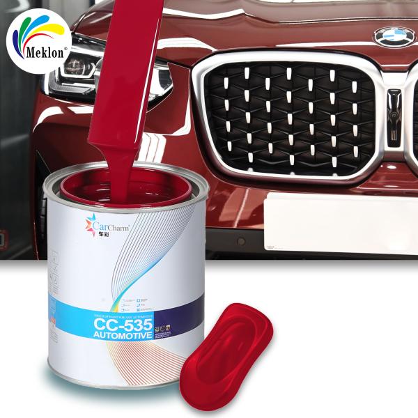 La peinture de voiture rouge cristallin brillante et résistante aux intempéries