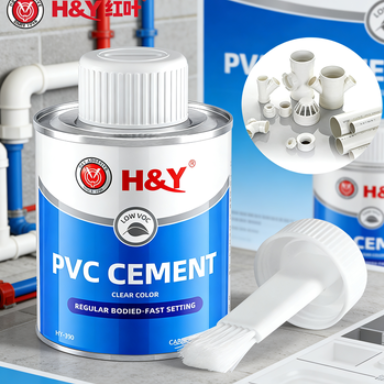 PVC Pipe Glue Plastic Pipe PVC Solvent Cement For Civil Industrial 500ml