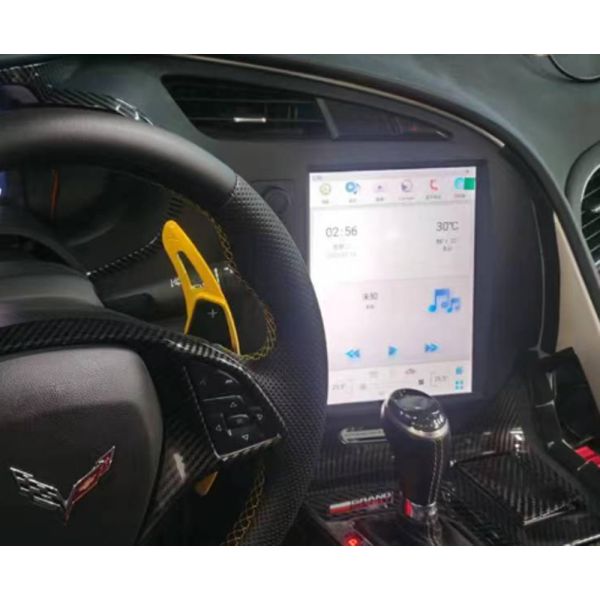 Восемь ядер Tesla Style Chevrolet Corvette C7 Мультимедиа 10,4 дюйма Автомобильное радио