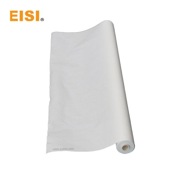 Dry white non-woven fabric (774mm x 9m x 12.5mm)