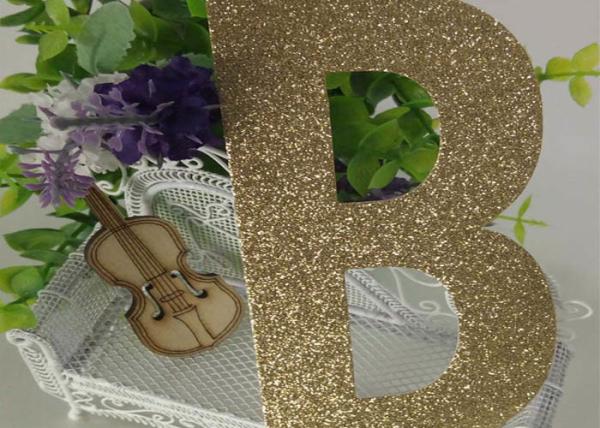 Birthday Party Decorations Kids Glitter Paper Letters Paper Cutting Alphabet