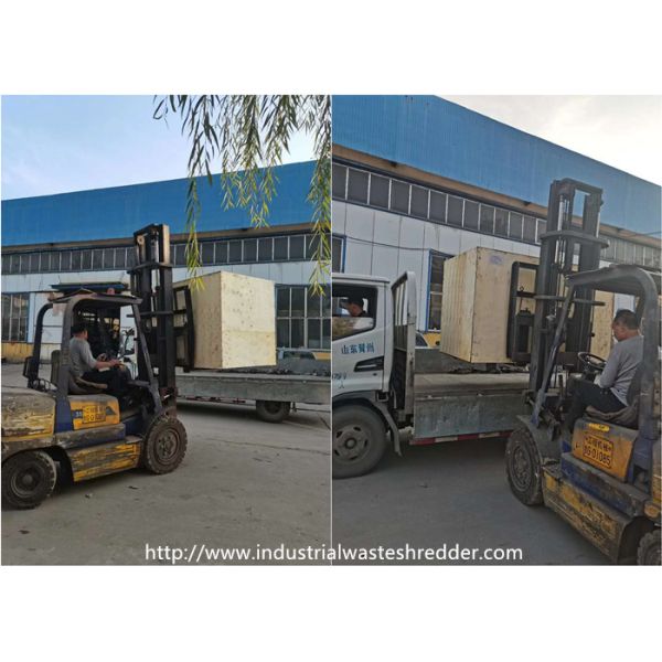 Alloy Blades 8000kg Capacity Cardboard Box Shredder