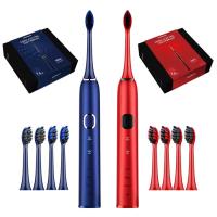 waterproof smart SNK01 custom logo rechargeable high quality electric toothbrush for adults