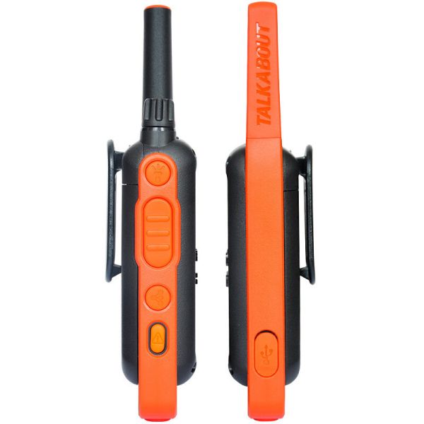 Talkie-walkie motorola Talkabout T82 Extreme Quad 5km Pmr Battery Earpiece Twin Pack Cost-effective Two-Way Radio Walkie Talkie