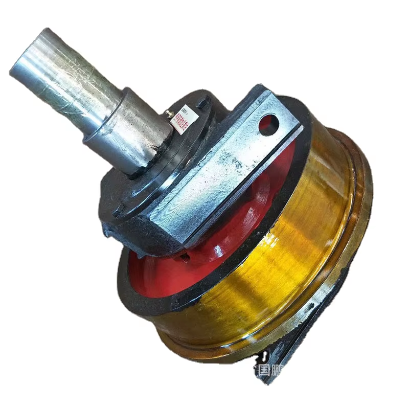Wear-resistant 42CrMo Steel Rail Wheel for Overhead Crane System
