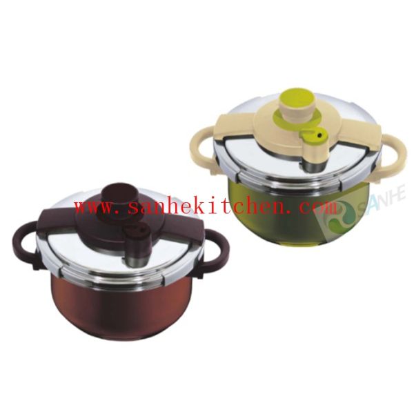 Supply new design stainless steel Clamp system pressure cooker for EU market