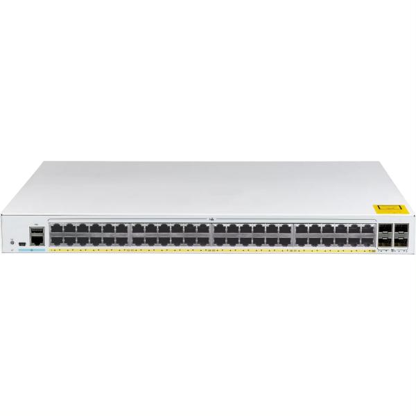 48-Port POE 1000 Series Network Switches with 256 MB Flash Memory and Private Mold