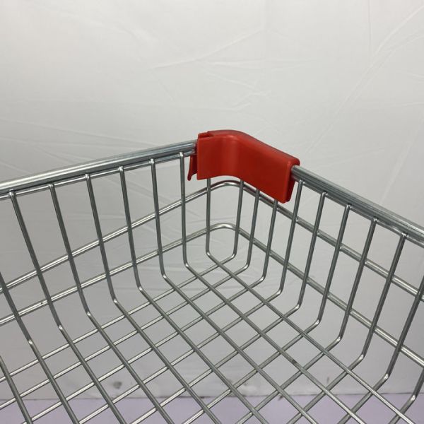 Вагонетка бирки супермаркета вагонетки склада двойного слоя цинка сверхмощная