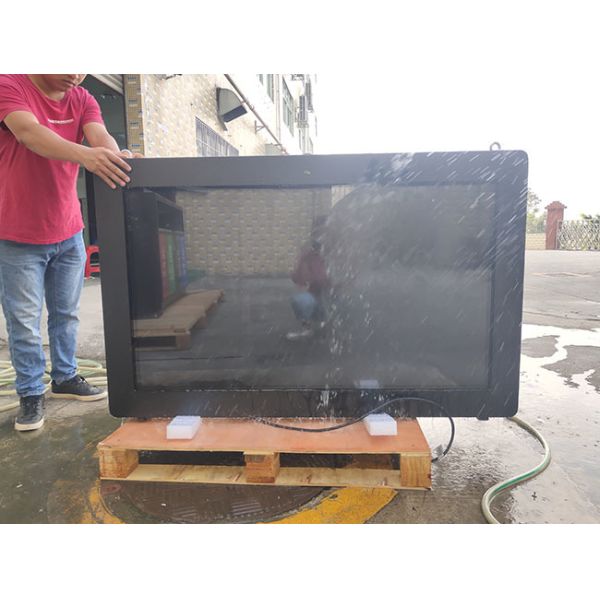 55-inch high-definition wall-mounted poster display outdoor advertising wifi lcd monitor