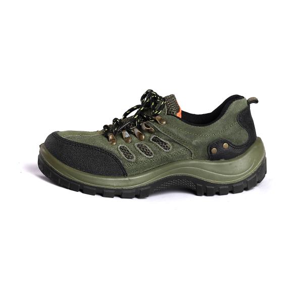 Work Boots Labor Protective Footwear Anti Smash Comfortable Microfiber Leather Safety Shoes
