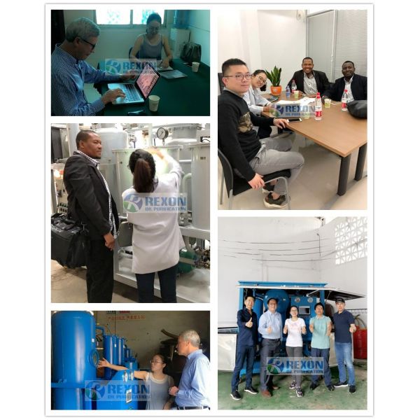 Rexon Automatically High Vacuum Transformer Oil Filtration Machine with Germany Simens PLC System